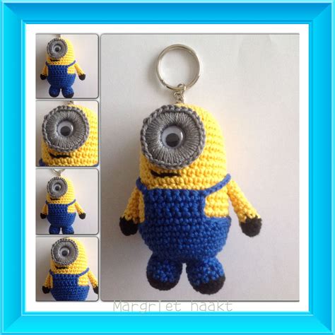 Minion Sleutelhanger Made By Me Haken Sleutelhanger Minions