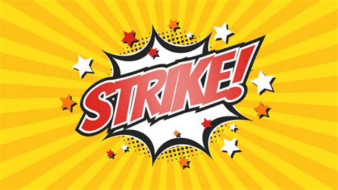 On Strike Banner