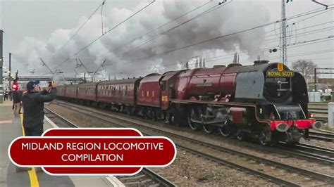 Lms Steam Locomotives Midland Region Compilation Youtube