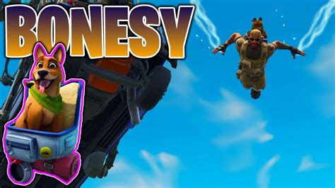 Bonesy The Pet Dog Fortnite Random Squads W Bonsey Youtube