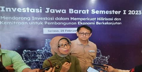 Realisasi Triwulan I 2023 Investasi Jawa Barat Tertinggi Secara