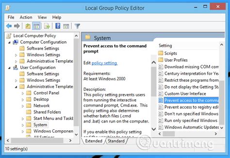 Cách Sử Dụng Local Group Policy Editor Tinh Chỉnh Máy Tính