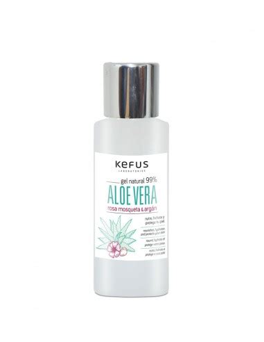 Gel Aloe Vera Natural Rosa Mosqueta Y Argan Kefus Ml