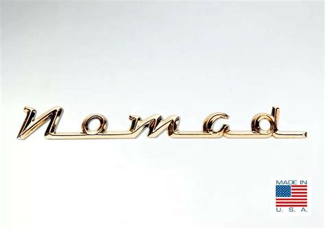 Chevy Nomad Nameplate