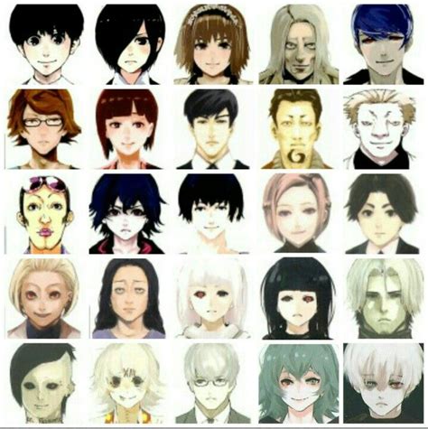 Tokyo Ghoul Characters