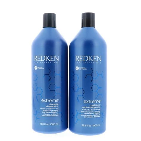 Redken Extreme Shampoo And Conditioner 338 Oz1000 Ml Set