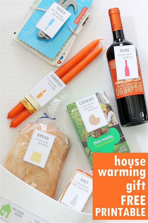 Traditional Housewarming T Idea With A Free Printable