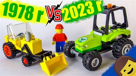 Jak zmieniły się LEGO Traktory na przestrzeni 45 lat Traktor z 1978