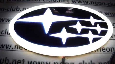 Subaru Led Badge Clinicpowen