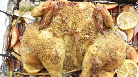 Flavorful Whole Oven Roasted Chicken~ Juicy | Divas Can Cook