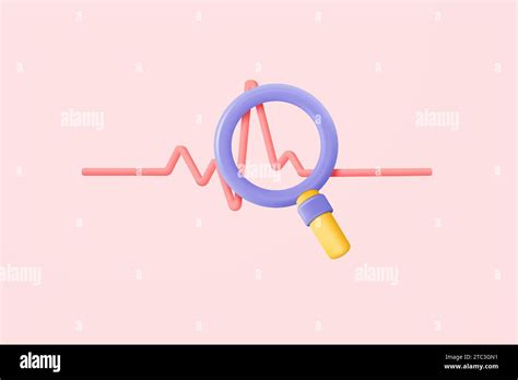 Magnifying Heart Stock Vector Images Alamy