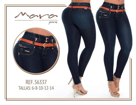 Mara Jeans Kprichos Moda 56337 Jeans Colombianos Levanta Cola