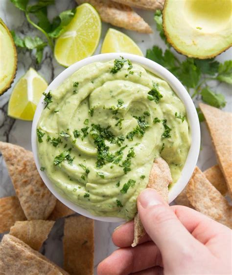 Creamy Avocado Dip 5 Ingredients Dont Go Bacon My Heart