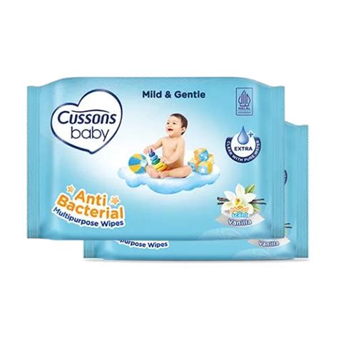 Jual Cussons Baby Mild And Gentle Anti Bacterial Multipurpose Wipes Buy