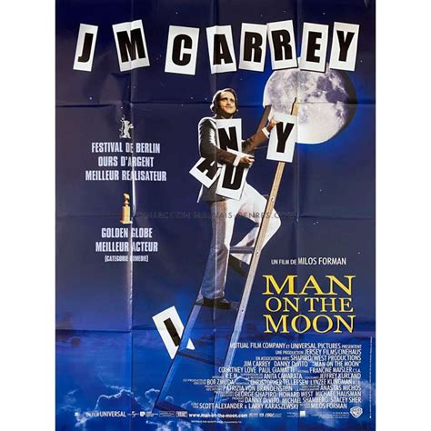 Man On The Moon French Movie Poster 47x63 In 1999