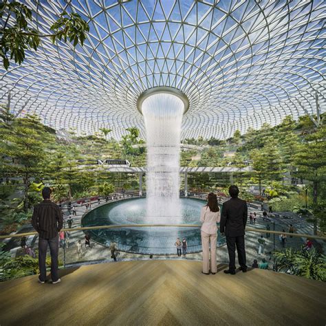 Safdie Architects' Changi Airport Finds Beauty in a Challenging