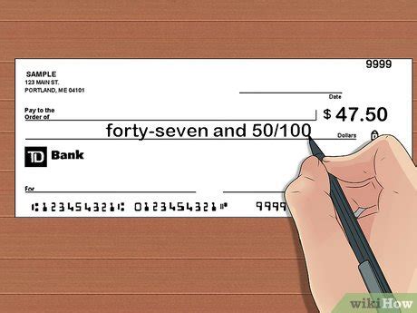 Como Escribir Un Cheque