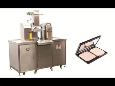 Automatic Cosmetic Compact Powder Pressing Machine YouTube