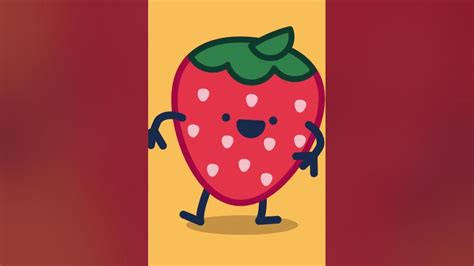 Dancing Strawberry Youtube