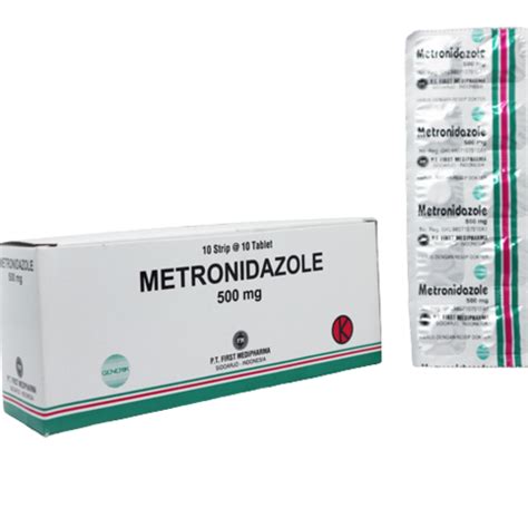 Metronidazole 500 Mg 10 Tablet First Medifarma Alodokter Shop