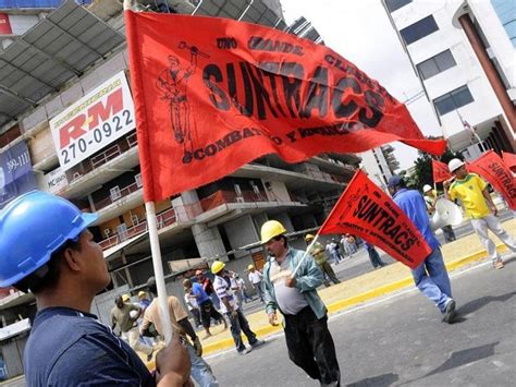 Por qué los afiliados al Suntracs están en huelga Trabajadores