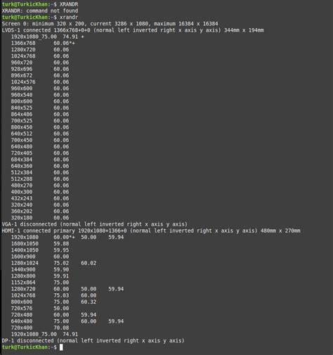 Linux Mint Te Hz Lik Monit Rde Out Of Range Hatas Technopat Sosyal