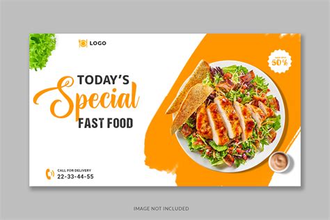 Food Blog Youtube Thumbnail Design Graphic by graphic_world · Creative Fabrica