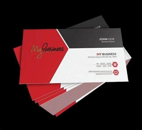 Pvc Standard Business Card Printing Services In India At Rs Piece