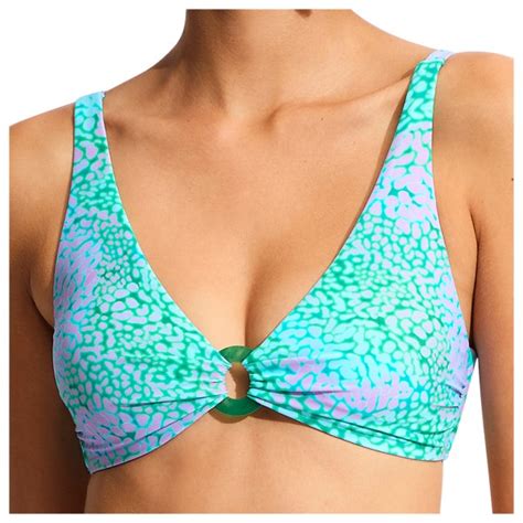 Seafolly Seaskin Longline Tri Bikini Top Damen Online Kaufen