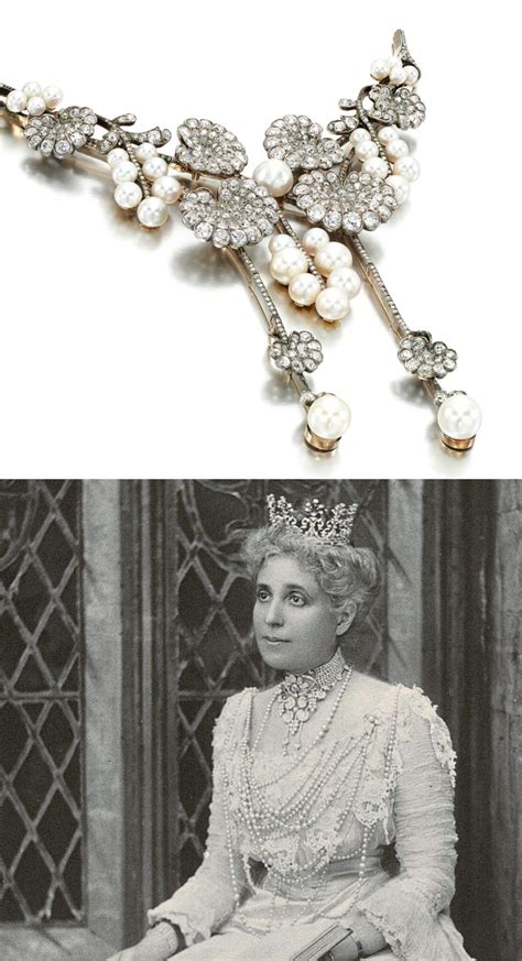 Victorian Pearl And Diamond Stomacher From Mrs Flora Sassoon