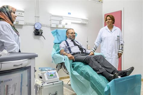 Morocco Earthquake King Mohammed VI Visits Hospital Donates Blood