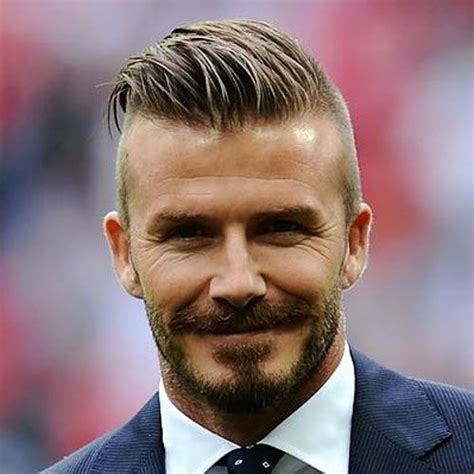 David Beckham Undercut Cabelo David Beckham David Beckham Hairstyle