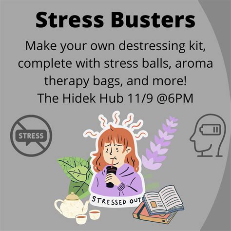 Stress Busters | The Henry Carter Hull Library