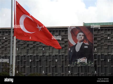 Kemal Ataturk Flag Hi Res Stock Photography And Images Alamy