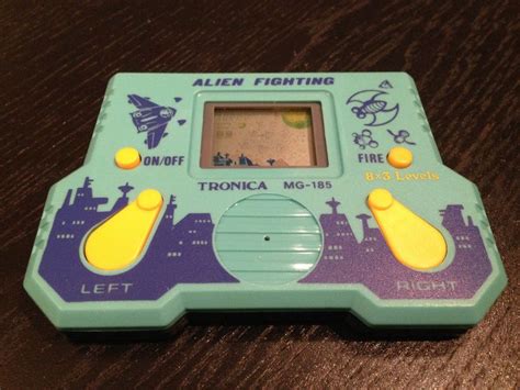 Alien Fighting Tronica Unknown Retro Handheld Games