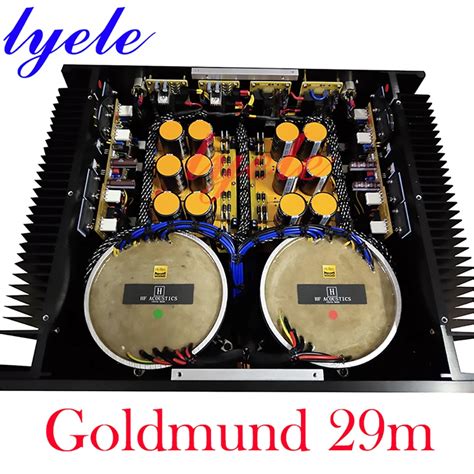 Lyele Audio Goldmund 29m Amplifier 640W Class AB Sound Amplifier Fully