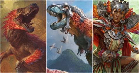 Magic the Gathering: 10 Best Cards For A Dinosaur Tribal Deck