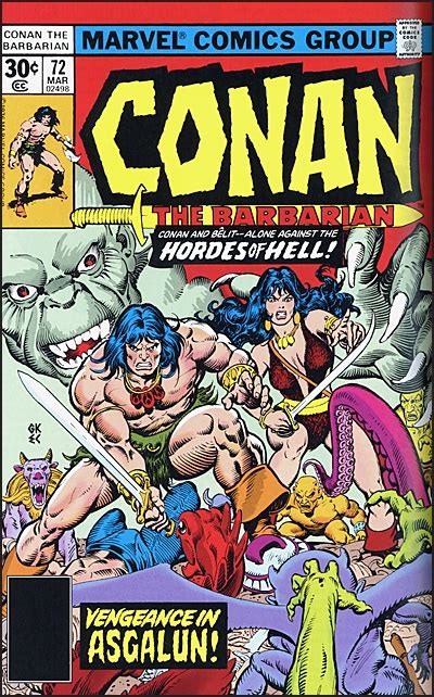 CONAN THE BARBARIAN The Original Marvel Years Omnibus Volume 3 Buds