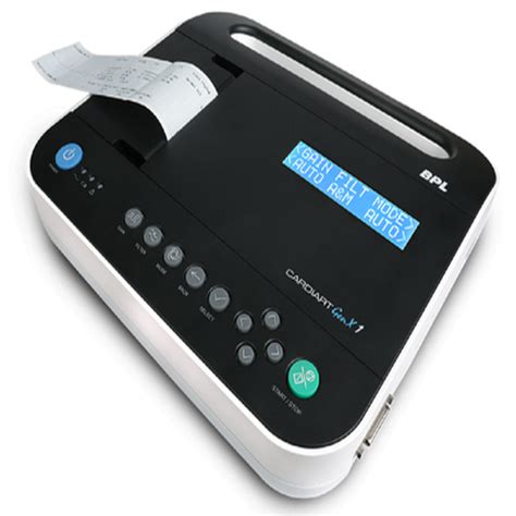 Fully Automatic Bpl Cardiart Genx Single Channel Ecg Machine