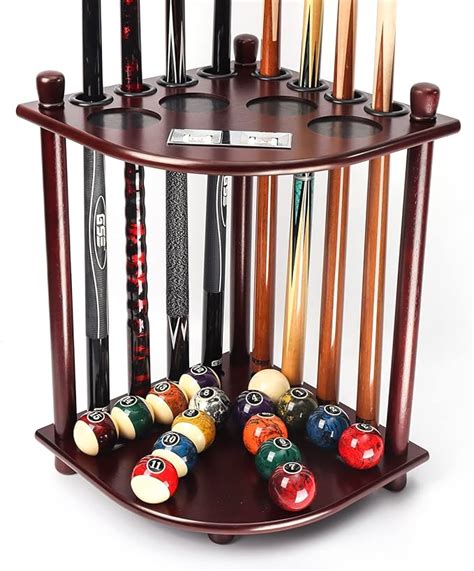 Amazon GSE Billiards Pool Stick Holder Only Corner Style Floor