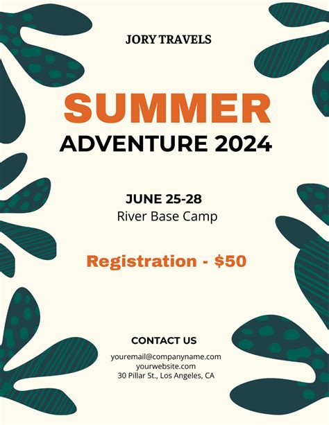 Free Summer Flyer Templates And Examples Edit Online And Download