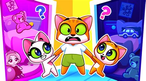 Hotel Secrets Room Pink Vs Blue Challenge For Kids By Purr Purr