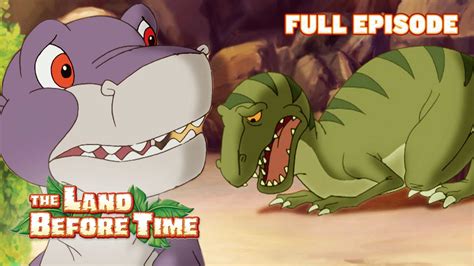 Chomper Helps a Sharptooth | The Land Before Time - YouTube