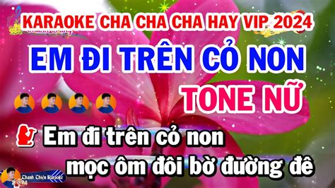 Karaoke Em I Tr N C Non Cha Cha Cha Beat Ph I M I Tone N