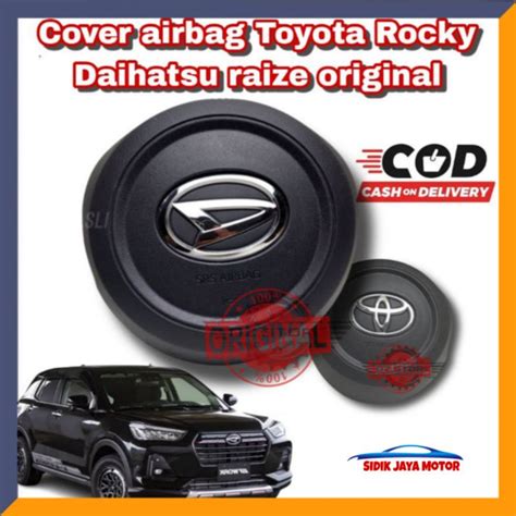 Jual Cover Stir Airbag Toyota Rocky Raize Daihatsu Raize Original