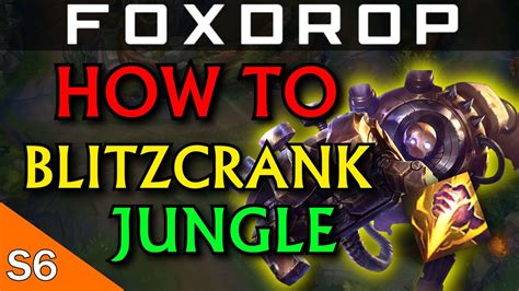 Blitzcrank Jungle New Meta League Of Legends Youtube