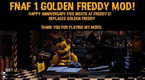 Ultimate Custom Night Fnaf 1 Golden Freddy By Rickerdibble On Deviantart