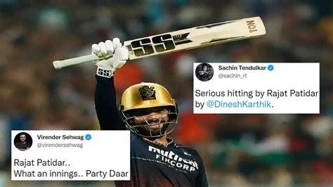 Incredible Innings Cricket Fraternity Hails Rajat Patidar As RCB Star