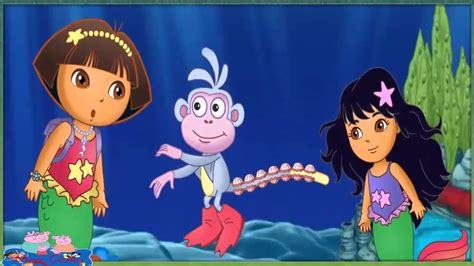 Dora The Explorer Hug Mermaid