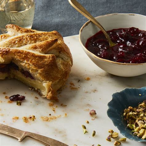 Baked Brie In Puff Pastry With Cranberries Pistachios And Sumac Recipe On Food52 Recipe Sumac